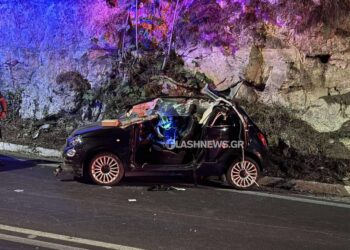 Θανατηφόρο τροχαίο στα Χανιά: Πέθανε ακαριαία μία 35χρονη, χαροπαλεύει η φίλη της – Σοκαριστικές φωτογραφίες