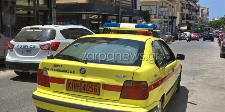 Χανιά: Άνδρας κατάπιε χάπια και απειλούσε να αυτοπυρποληθεί – Τον πρόλαβε διασώστης του ΕΚΑΒ