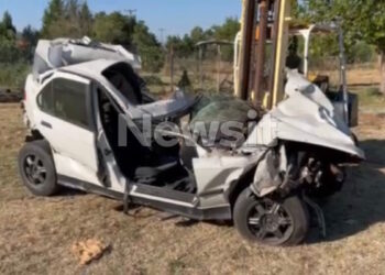 Τροχαίο δυστύχημα με δυο 16χρονους στην Καστοριά: Τα ίχνη από το φρενάρισμα δείχνουν πως συνέβη κάτι απρόβλεπτο