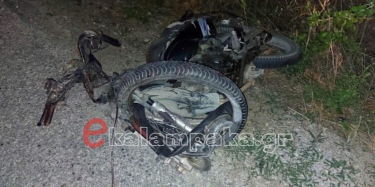 Τροχαίο με έναν νεκρό στην Καλαμπάκα – Εικόνες από τη νέα τραγωδία στην άσφαλτο