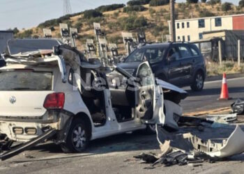 Θεσσαλονίκη: Αυτοκίνητο τούμπαρε και πέρασε στο αντίθετο ρεύμα της Εγνατίας Οδού – Νεκρός 24χρονος, ένας σοβαρά τραυματίας