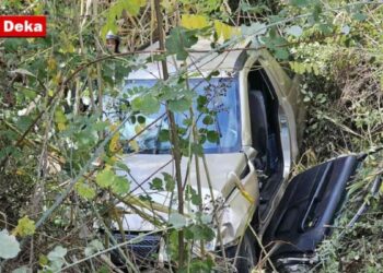 Καστοριά: Νεκρός o οδηγός που έχασε τον έλεγχο του αυτοκινήτου και έπεσε σε χαντάκι