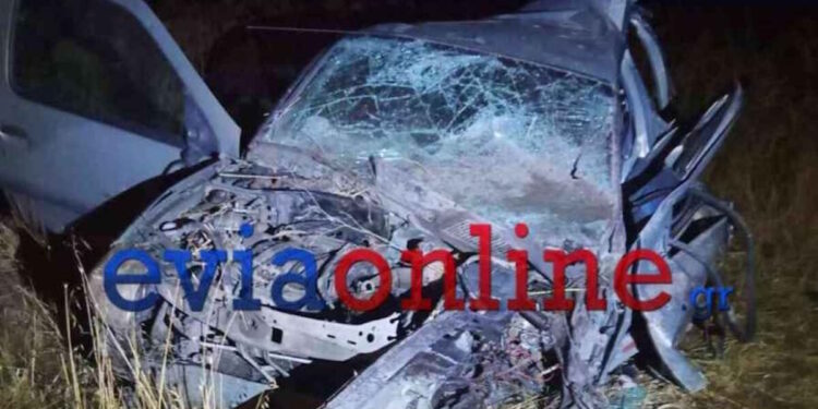 Εύβοια: Νεκρός 27χρονος σε τροχαίο δυστύχημα στην Κάρυστο – Έπεσε με το αυτοκινητό του σε κολώνα