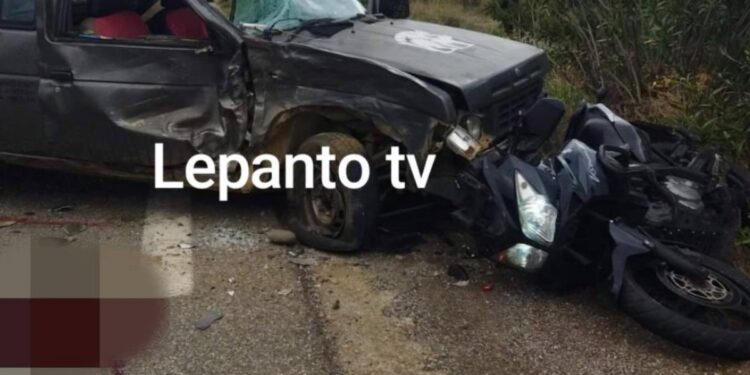 Τροχαίο δυστύχημα στην εθνική Ναυπάκτου – Ιτέας: Μηχανές συγκρούστηκαν μετωπικά με αγροτικό – Ένας νεκρός και 2 τραυματίες