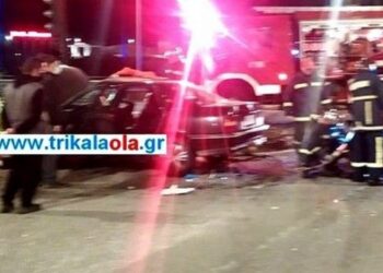 Τραγωδία στα Τρίκαλα: Νεκρός ένας 18χρονος σε τροχαίο στο Ριζωμα