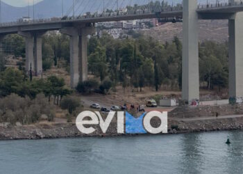 Χαλκίδα: Νεκρός ο άνδρας που έπεσε από την Υψηλή Γέφυρα – Ανασύρθηκε η σορός του 44χρονου
