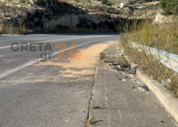 Ηράκλειο: Ένας νεκρός και δύο τραυματίες σε τροχαίο δυστύχημα – Τρία αυτοκίνητα συγκρούστηκαν μεταξύ τους