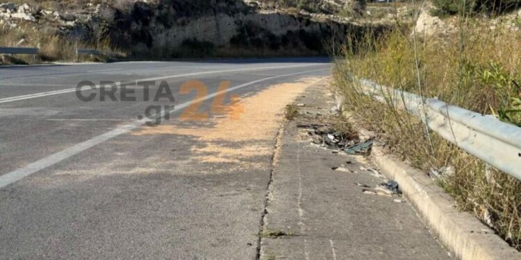 Ηράκλειο: Ένας νεκρός και δύο τραυματίες σε τροχαίο δυστύχημα – Τρία αυτοκίνητα συγκρούστηκαν μεταξύ τους