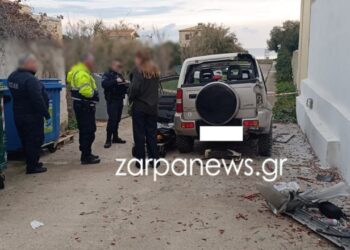 Χανιά: Αυτοκίνητο βγήκε εκτός πορείας και καρφώθηκε σε τοίχο – Νεκρός ο 37χρονος οδηγός