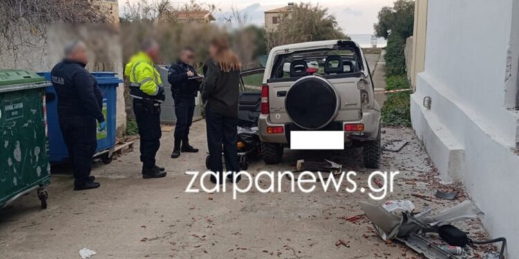 Χανιά: Αυτοκίνητο βγήκε εκτός πορείας και καρφώθηκε σε τοίχο – Νεκρός ο 37χρονος οδηγός