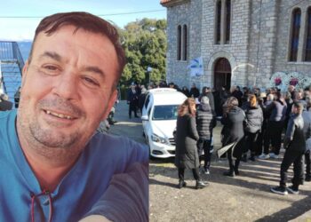Δολοφονία στο Αγρίνιο: Βουβός ο πόνος στο τελευταίο «αντίο» στον 50χρονο κοινοτάρχη στο Λιθοβούνι