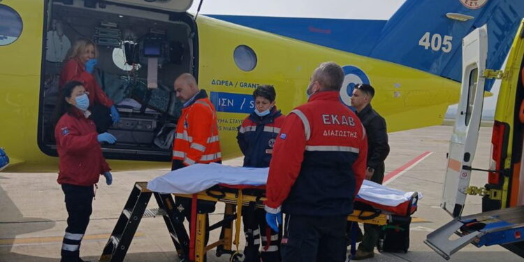 Τροχαίο με οπαδούς του ΠΑΟΚ: Στο «Παπαγεωργίου» και ο τρίτος τραυματίας – Μεταφέρθηκε με αεροσκάφος του ΕΚΑΒ από τη Ρουμανία