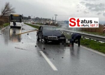 Θεσσαλονίκη: Νεκρός 44χρονος σε τροχαίο δυστύχημα – Εκσφενδονίστηκε από το αυτοκίνητό του το θύμα