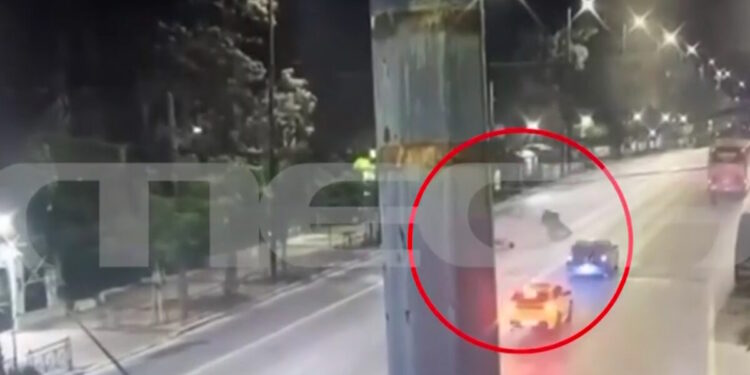 Νέο βίντεο ντοκουμέντο από φονικό τροχαίο με τον αστυνομικό στο κέντρο της Αθήνας