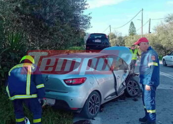 Τραγωδία στην Πάτρα: Νεκρός συνεπιβάτης αυτοκινήτου μετά από σφοδρή σύγκρουση στην παλιά Εθνική Οδό