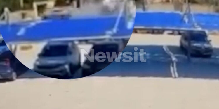 Ρόδος: Η στιγμή που το αυτοκίνητο του 44χρονου πέφτει με ταχύτητα πάνω στο ΙΧ με τη μητέρα και την κόρη της – Βίντεο ντοκουμέντο