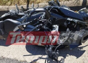 Θρήνος στην Πάτρα: Νεκροί πατέρας και γιος σε τροχαίο με μηχανή