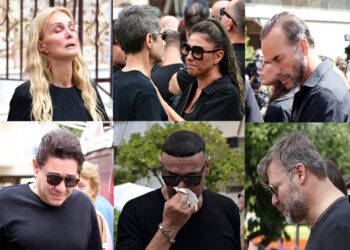 Κηδεία Γιώργου Μαζωνάκη: Οι διάσημοι που βρέθηκαν στο «ύστατο χαίρε» – Συντετριμμένοι Παπαρίζου, Θεοδωρίδου και Ψινάκης