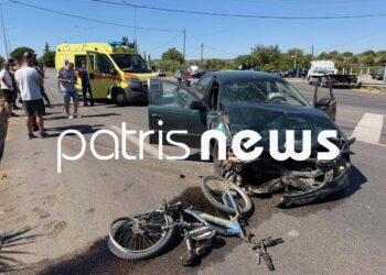 Τροχαίο δυστύχημα στον Πύργο με έναν νεκρό και 5 τραυματίες – Φωτογραφίες από το σημείο